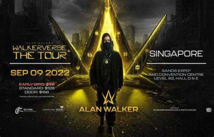 Alan Walker Walkerverse The Tour Schedulesite