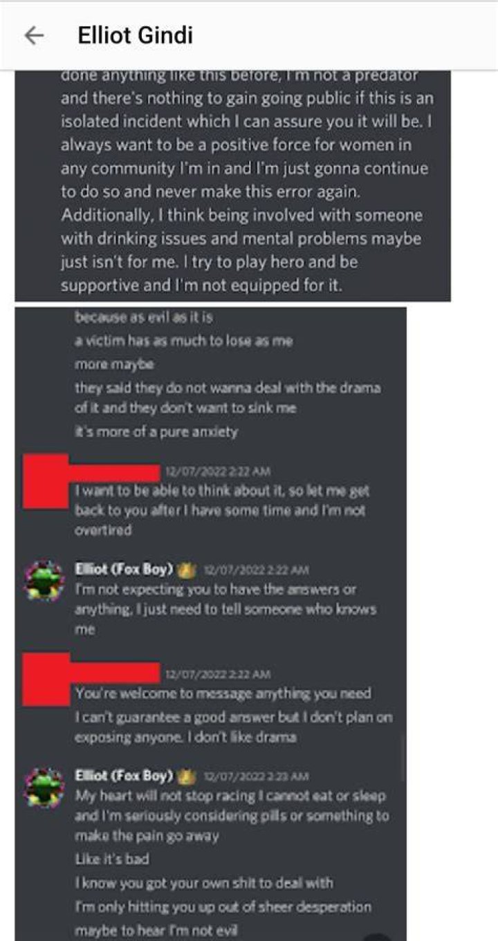 Elliot Gindi Allegations