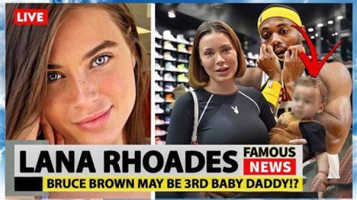 Is Bruce Brown Lana Rhoades Baby Daddy? Fans Suspect