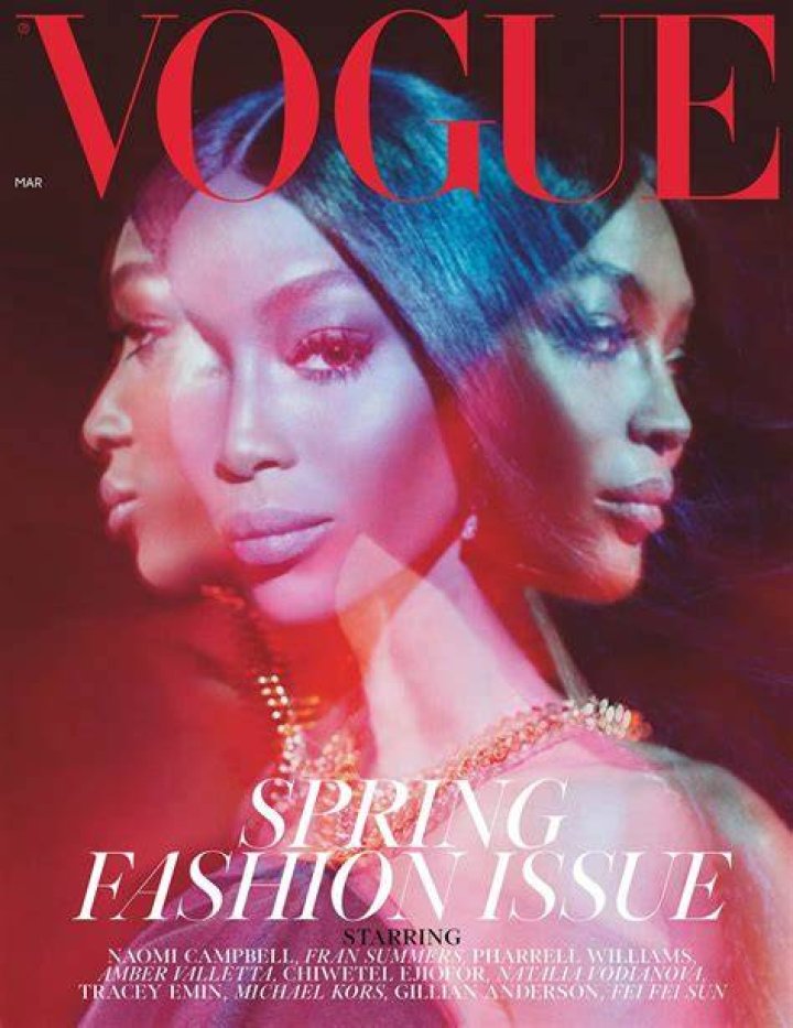 Naomi Campbell British Vogue March 2022 Cover 9 Month Old Daughter