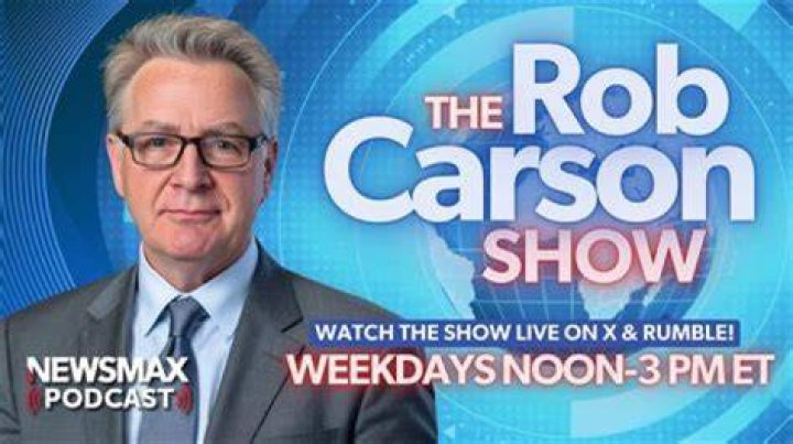 Rob Carson (Newsmax) Bio, Wiki, Age, Height, Family, Wife, Married, Radio Show, Net Worth and Newsma ·