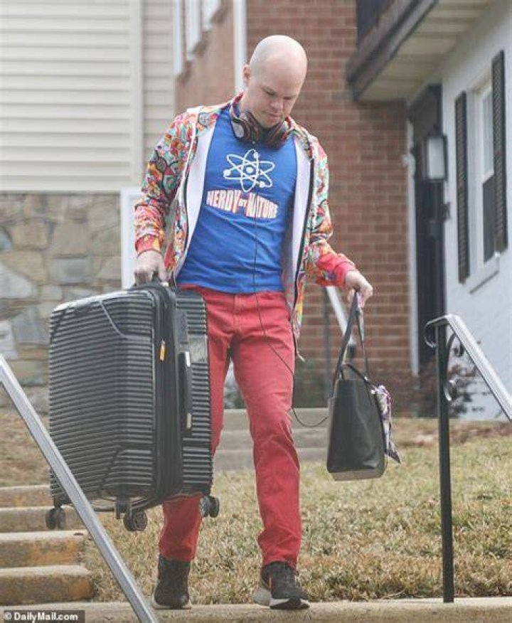 Sam Brinton embraces their nerdy side with graphic tee while running