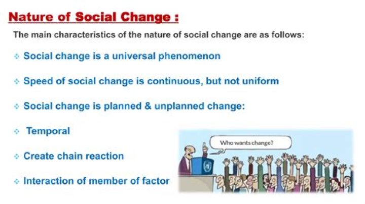 Social Change, Net-worth