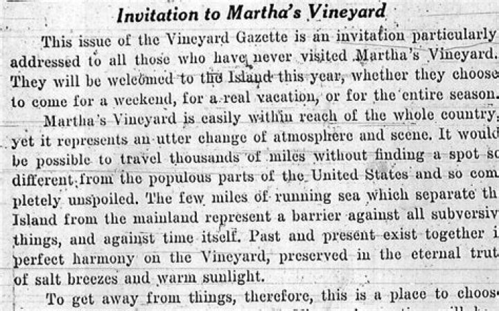 The Vineyard Gazette Martha's Vineyard News A Tale of Two Dershes