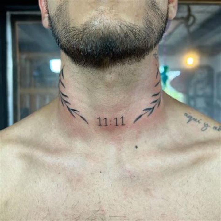 Uncover The Profound Significance Of The "1111" Neck Tattoo